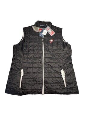 Cutter & Buck Ohio State Rainer Primaloft Eco Vest Unisex XL Black Full Zip NWT